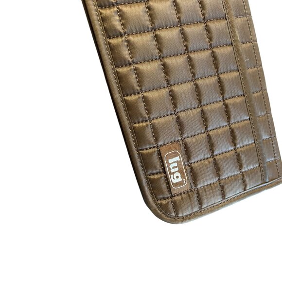LUG Brown Quilted Tango Passport Travel Wallet - Picture 7 of 7